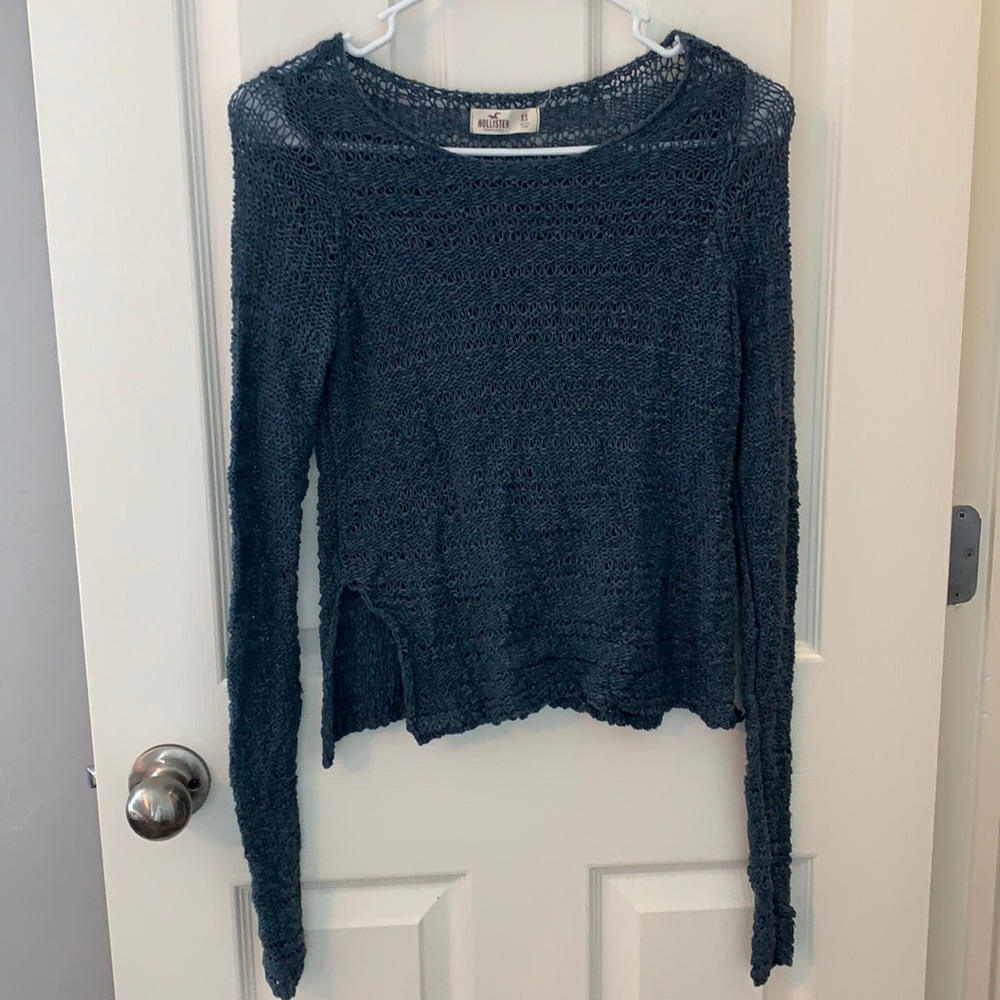 See through sweater